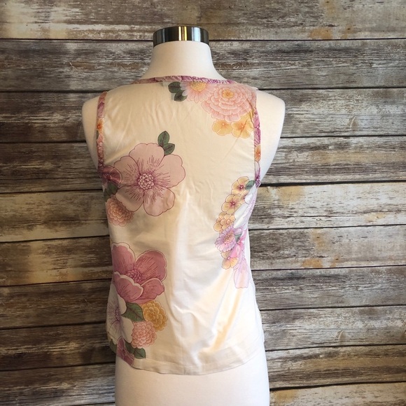 French Connection Floral Sleeveless Blouse… - Picture 2 of 10